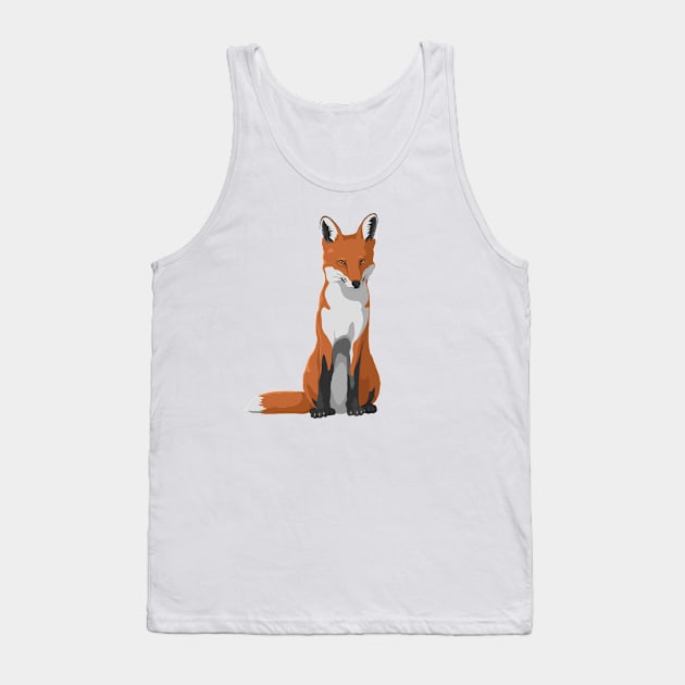 Sly Fox Tank Top by lilnellan